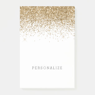 Post-it® Parties scintillant Gold Sparkle Faux