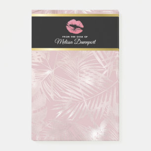 Post-it® Parties scintillant rose lèvres et Rose Gold Tropi