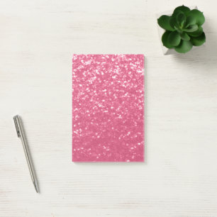 Post-it® Parties scintillant rose rose pâle