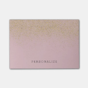 Post-it® Parties scintillantes roses d'or