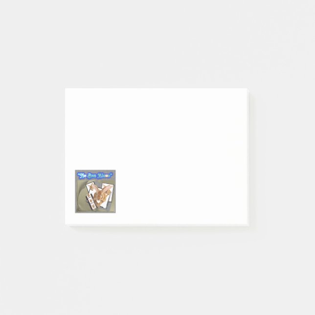 Post-it® Pas de brioche seule (Devant)