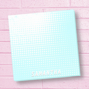Post-it® Pastel bébé bleu demi-teinte dégradé nom personnal