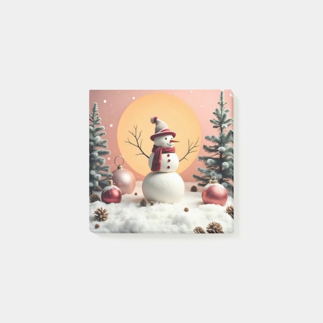 Post-it® Pastel Christmas - Post-It Notes  (Devant)