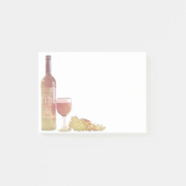 Post-it® Pastel faisant le coin de vin (Devant)