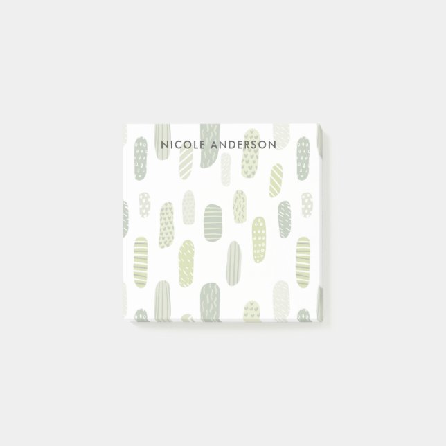 Post-it® Pastel Green Abstrait (Devant)