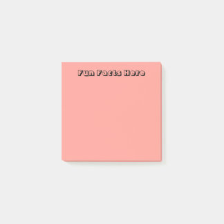 Post-it® Pastel Orange/rouge