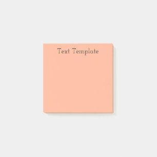 Post-it® Pastel Pale Orange