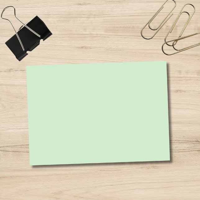 Post-it® Pastel Pistachio couleur solide | Classique | Élég (Créateur téléchargé)