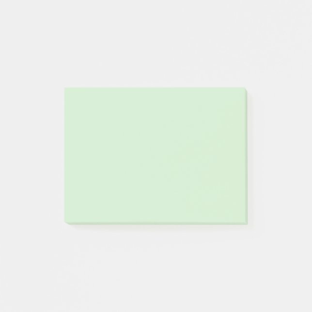 Post-it® Pastel Pistachio couleur solide | Classique | Élég (Devant)
