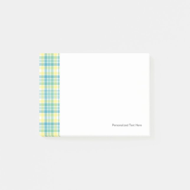 Post-it® Pastel Plaid (Devant)