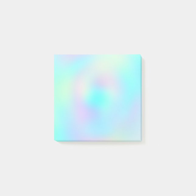 Post-it® Pastel Rainbow Colonnes Abstrait Blur Gradient Omb (Devant)