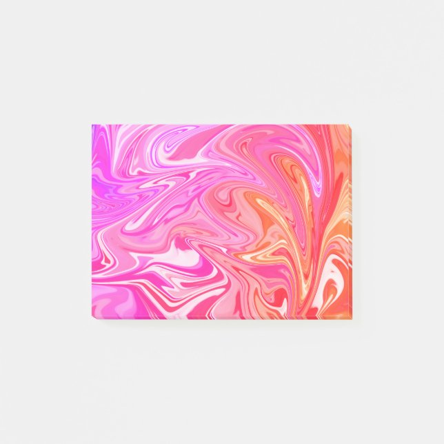 Post-it® Pastel Rainbow Swirl (Devant)