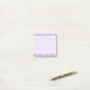 Post-it® Pastel rayures motif avec marguerites