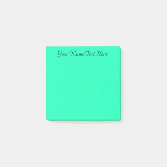 Post-it® Pastel Turquoise (Devant)