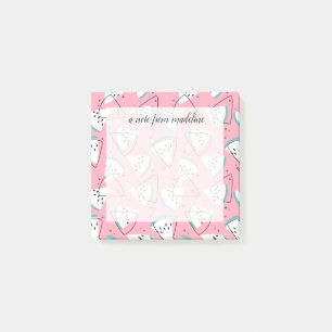 Post-it® Pastèques colorées d'aquarelle