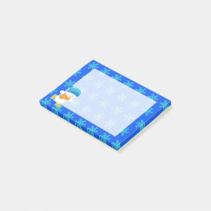 Post-it® Patinage sur glace Bébé de neige Amusement d'hiver