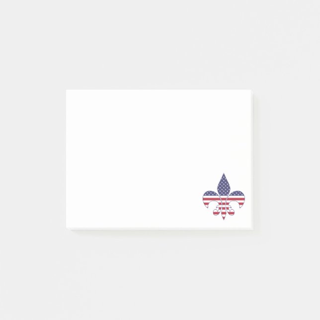 Post-it® Patriotic American Flag (Devant)