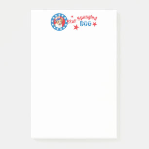Post-it® Patriotique Pembroke Welsh Corgi