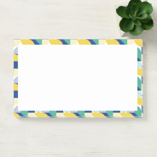 Post-it® Patters bleus