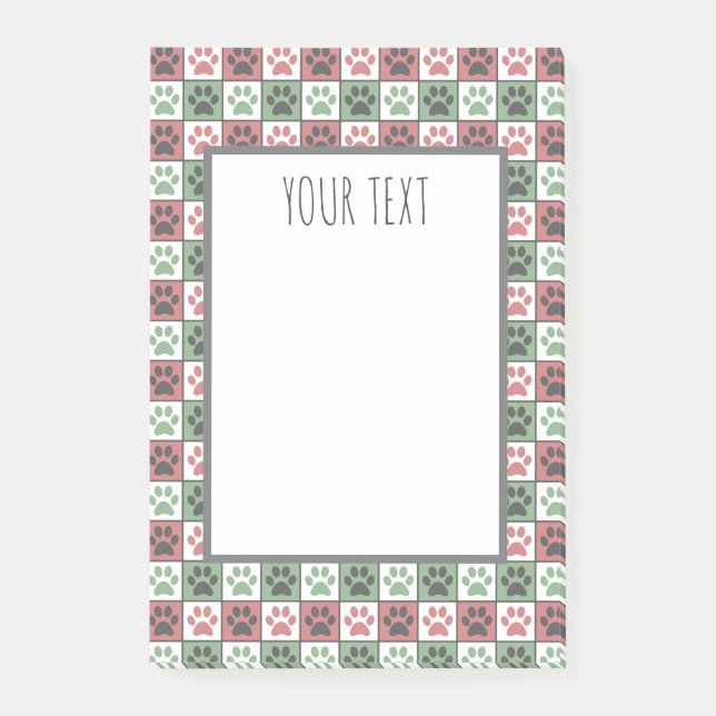 Post-it® Patters de Red and Green (Devant)