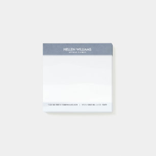 Post-it® Paysage Abstrait bleu-gris doux