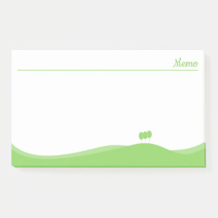 Post-it® Paysage vert