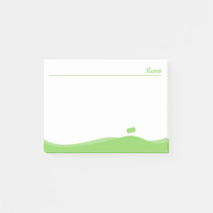 Post-it® Paysage vert