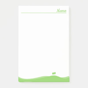 Post-it® Paysage vert