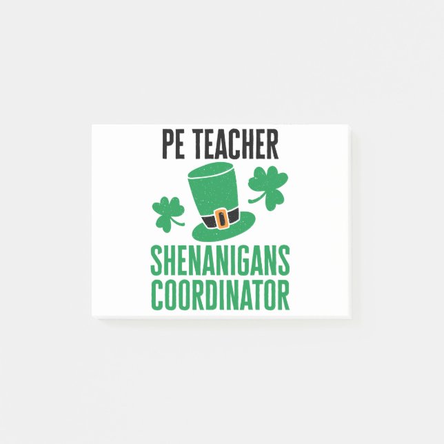 Post-it® PE Enseignant Shenanigans Coordonnateur Jour de la (Devant)