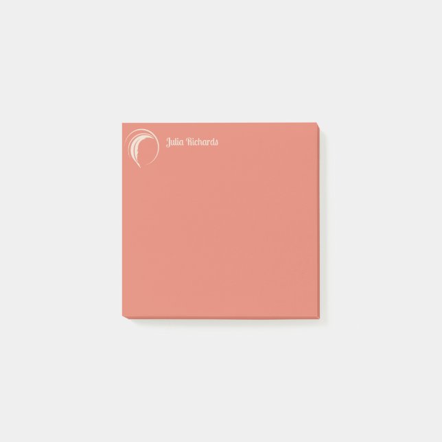 Post-it® Peach Sangria (Devant)