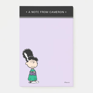 Post-it® Peanuts Lucy Mariée de Frankenstein Halloween