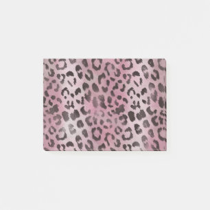 Post-it® Peau de léopard en rose rose