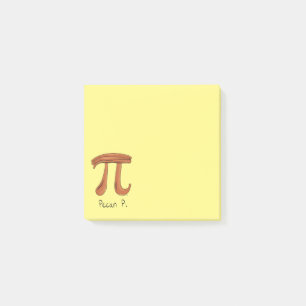 Post-it® Pecan Pi Cute Math Pi Notes Day
