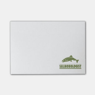 Post-it® Pêche Saumon humoristique
