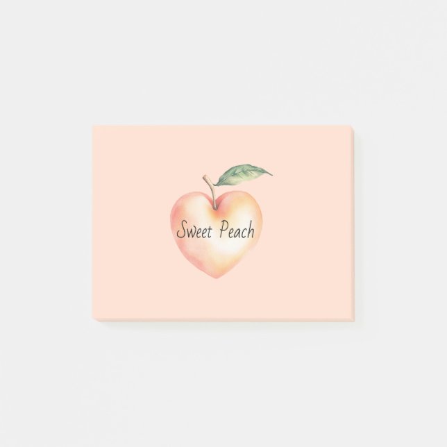 Post-it® Pêche Sweet Heart (Devant)