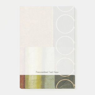 Post-it® peinture abstraite Multi-texturisée par le studio