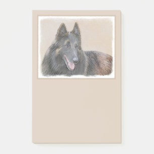 Post-it® Peinture belge Tervuren - Cute Original Chien Art