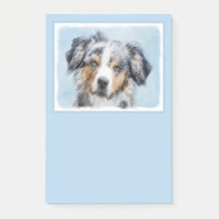 Peinture de berger américaine miniature - Chien Ar