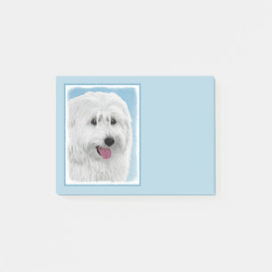 Post-it® Peinture de chien de berger polonais - Chien d'ori