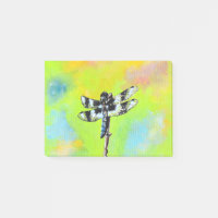 Peinture de libellules chatoyante