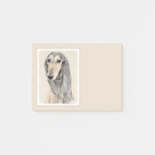 Post-it® Peinture de Saluki (Faune) - Cute Original Chien A