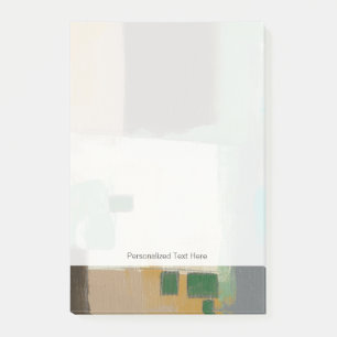 Post-it® Peinture d'expressioniste avec les courses lourdes