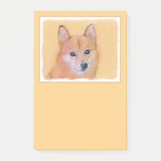 Post-it® Peinture finlandaise Spitz - Jote Original Chien A (Devant)