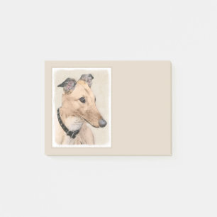 Post-it® Peinture Greyhound - Cute Original Chien Art