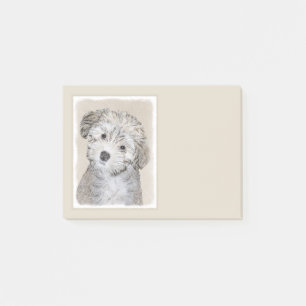 Post-it® Peinture havanaise de chiot - Beau art original de