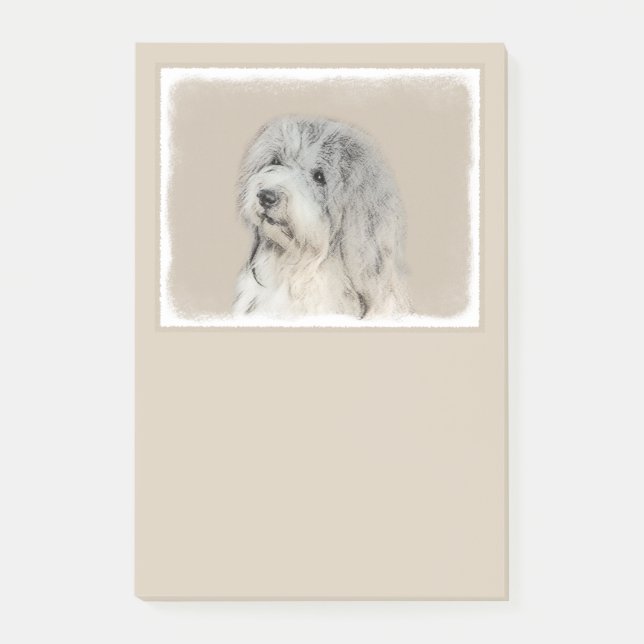 Post-it® Peinture Havanaise (Gold Sable) - Art Chien origin (Devant)