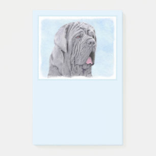 Post-it® Peinture Mastiff Neopolitan - Art Chien original