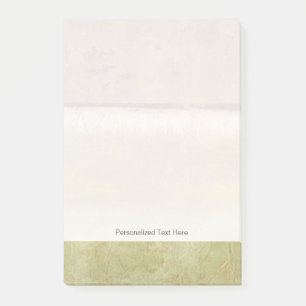 Post-it® Peinture moderne dans des tons de la terre par le