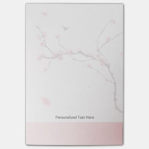 Post-it® Peinture orientale de style, fleurs de cerisier