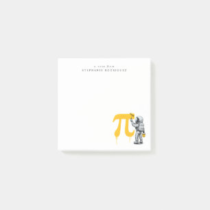 Post-it® Peinture personnalisée d'astronaute cool Symbole P